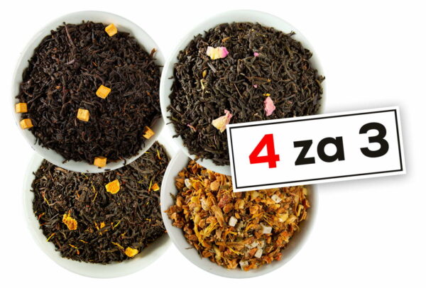 Herbata sypana – zestaw dla lubiących smakować (4x100g)