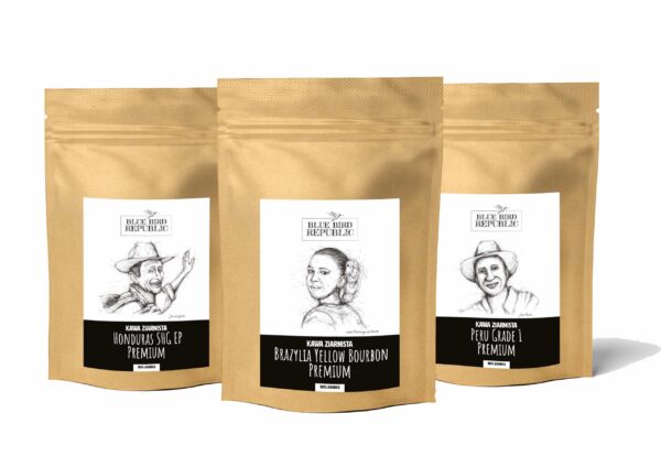 Kawa Blue Bird Republic - MLECZNA AMERYKA 3x1 kg