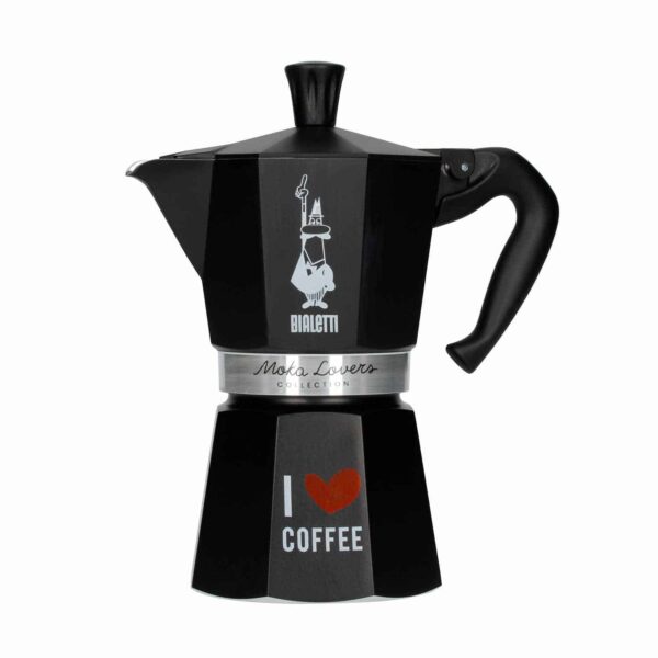 Bialetti Moka Express Love 6tz Czarna