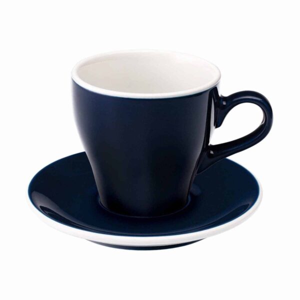 Loveramics Tulip - Filiżanka i spodek Cafe Latte 280 ml - Denim