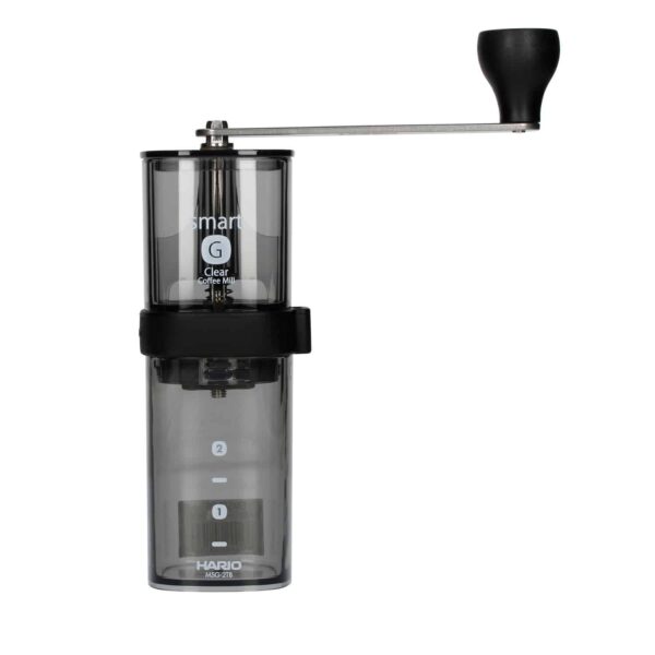 Hario - Smart G Coffee Mill Przezroczysty Czarny