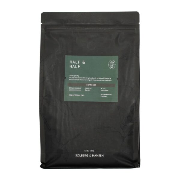 Solberg & Hansen - Half & Half Espresso 1kg