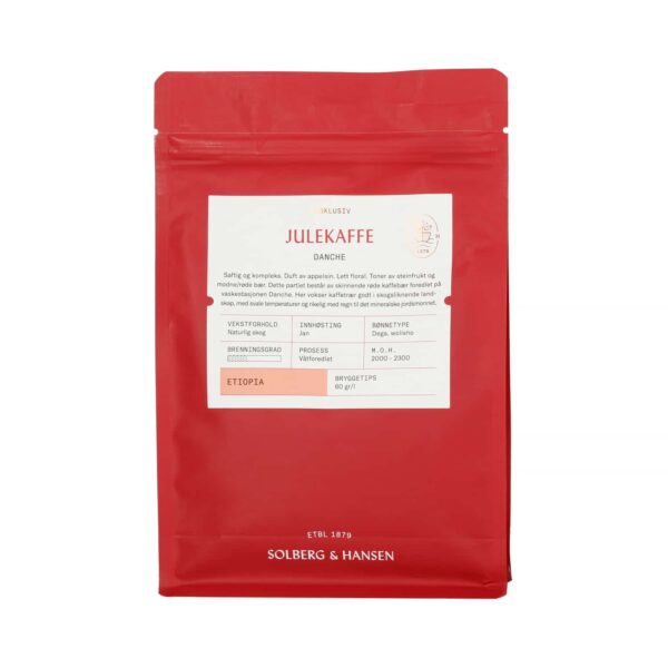 Solberg & Hansen - Eksklusiv Julekaffe Etiopia Danche Filter 250g