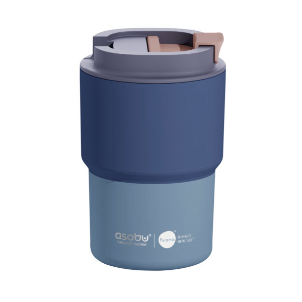Asobu - Pick Me Up Pastelowy Niebieski - Kubek termiczny 360 ml