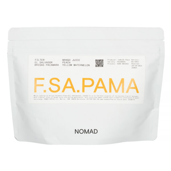 Nomad - Salwador Pacamara Washed Filter 250g