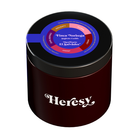 Heresy - kawa ziarnista Salwador Finca Noruega Natural Pacamara FIlter 252 g