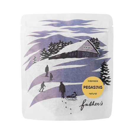 Father's Coffee - kawa ziarnista Indonezja Pegasing Natural Filter 250 g
