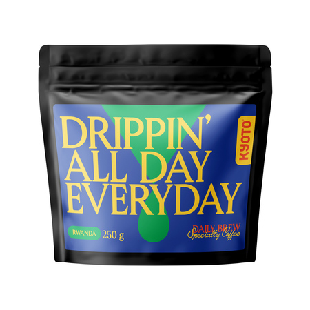 KYOTO - kawa ziarnista Rwanda Drippin All Day Everyday Muteteli Washed 250 g