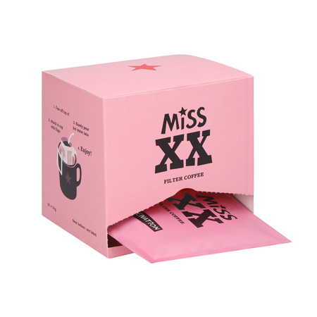 Caffenation - kawa w saszetkach Kolumbia Miss XX Natural - 10 saszetek 14 g