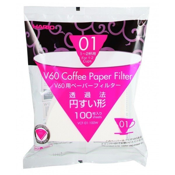Filtry Hario V60 - V01- 0,3l