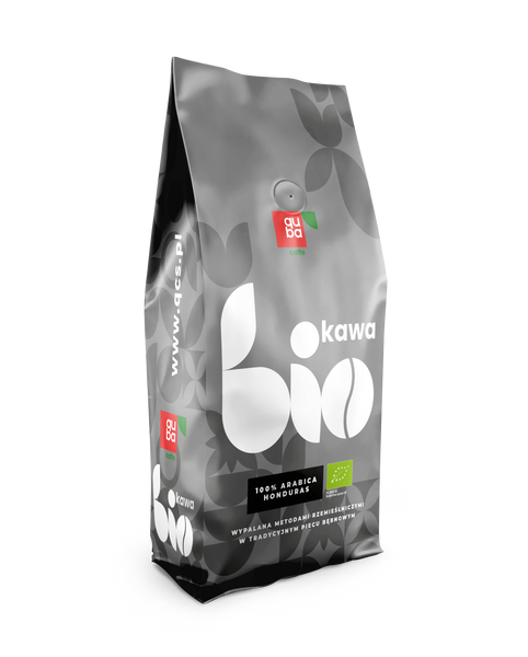 Kawa ziarnista BIO Honduras 100% Arabica z palarni Quba Caffe - 1 kg