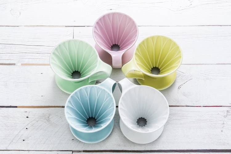 Drip zaparzacz do kawy Tritan Flower Dripper Clear przezroczysty, rozmiar: cup1