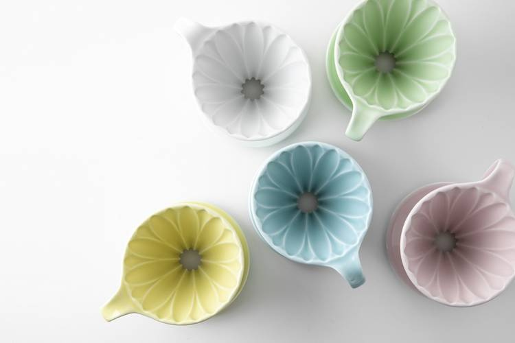 Drip zaparzacz do kawy Tritan Flower Dripper Clear przezroczysty, rozmiar: cup1
