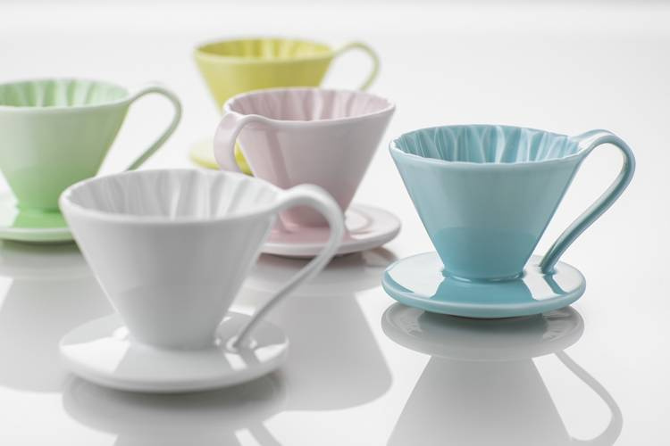 Drip zaparzacz do kawy Tritan Flower Dripper Clear, rozmiar: cup4
