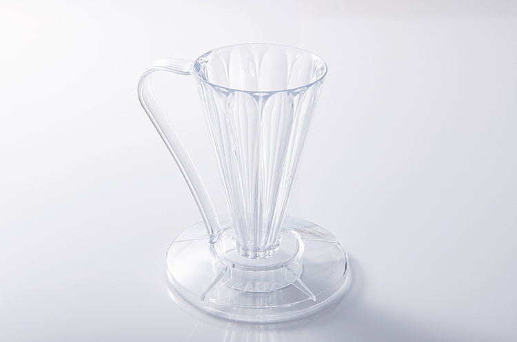 Drip zaparzacz do kawy Cafec Tritan Dripper Deep27 Clear cup1