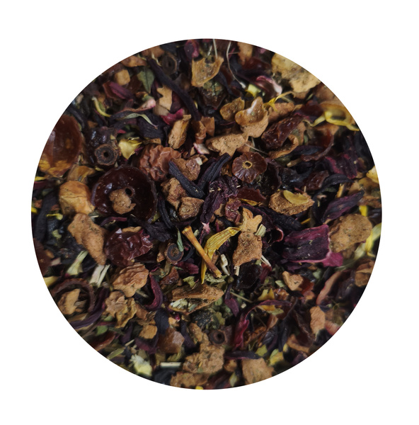 Herbatka BIO sypana Owocowy Szał 100g Quba Caffe