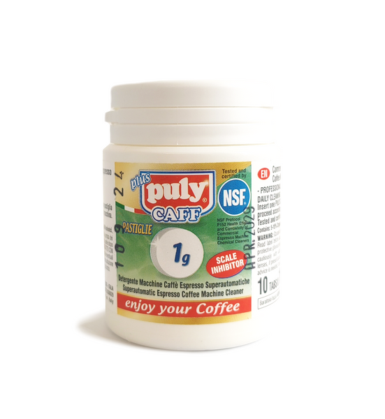 PULY CAFF PLUS TABS - Tabletki do czyszczenia ekspresów 10x1g
