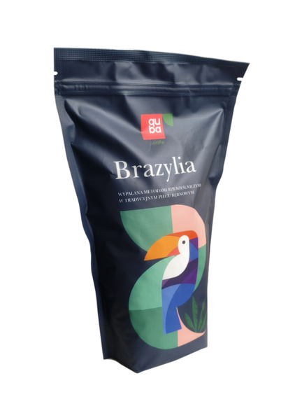 Kawa ziarnista Brazylia 500 g – 100% Arabica – Quba Caffe