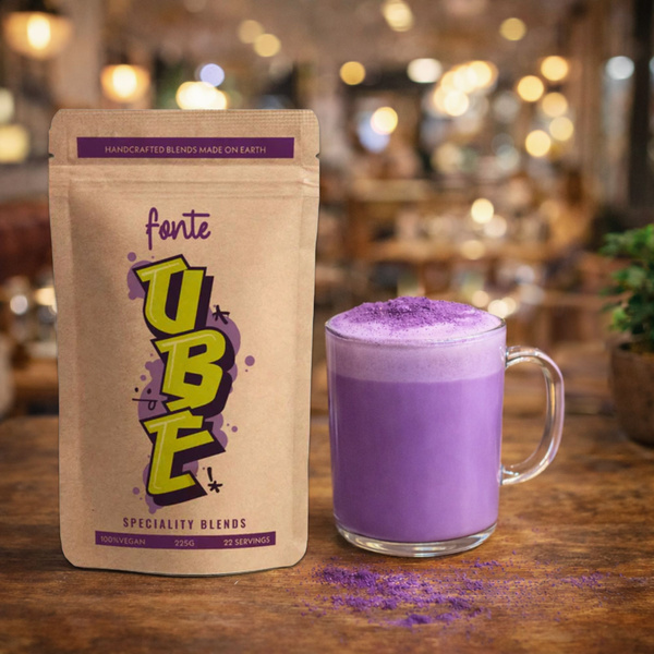 FONTE UBE LATTE – Kremowa mieszanka ube do latte na ciepło i zimno 225 g