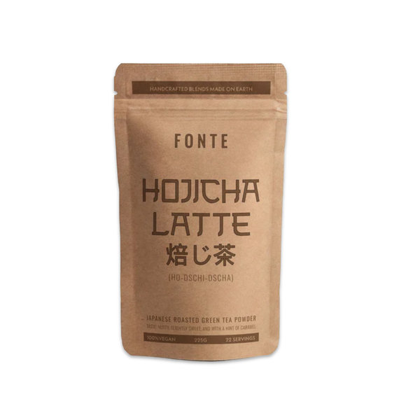FONTE Hojicha Latte – Prażona japońska herbata latte o orzechowym smaku 225 g