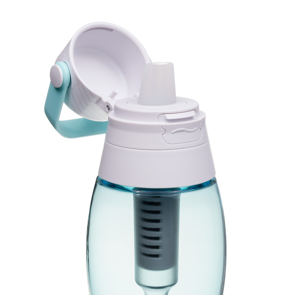 Butelka Filtrująca Aqualogis Aqua&Go Tritan – Niebieska 750ml