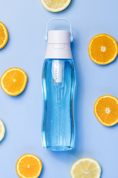 Butelka Filtrująca Aqualogis Aqua&Go Tritan – Niebieska 750ml