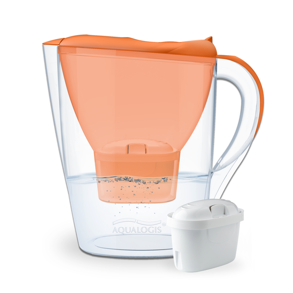 Dzbanek filtrujący Aqualogis Harmony – Pomarańczowy 2,6L