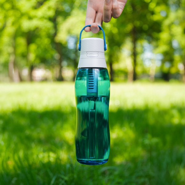 Butelka Filtrująca Aqualogis Aqua&Go Tritan – Granatowa 500ml
