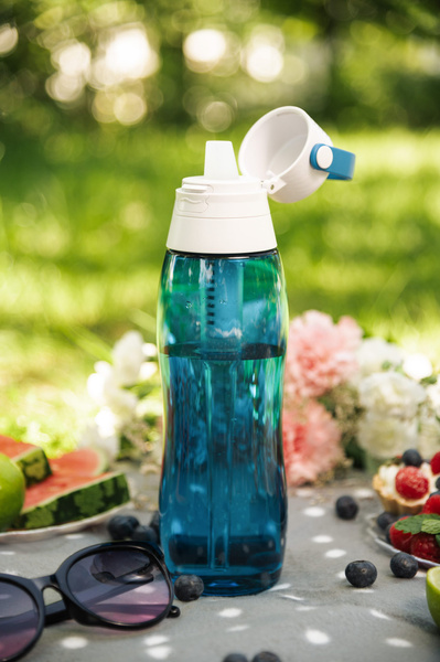 Butelka Filtrująca Aqualogis Aqua&Go Tritan – Granatowa 500ml