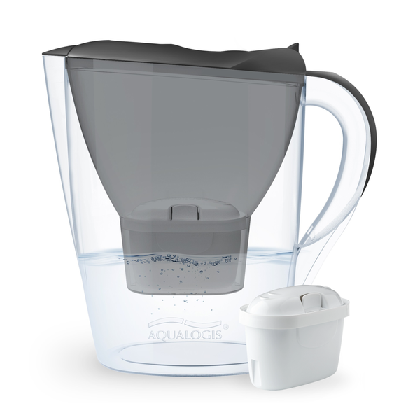 Dzbanek filtrujący Aqualogis Harmony – Grafitowy 2,6L