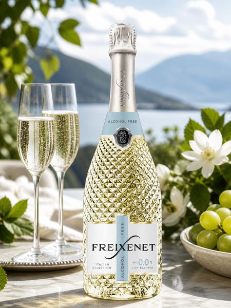 Bezalkoholowe wino musujące białe półsłodkie Freixenet Italian Selection 0% 0,75L