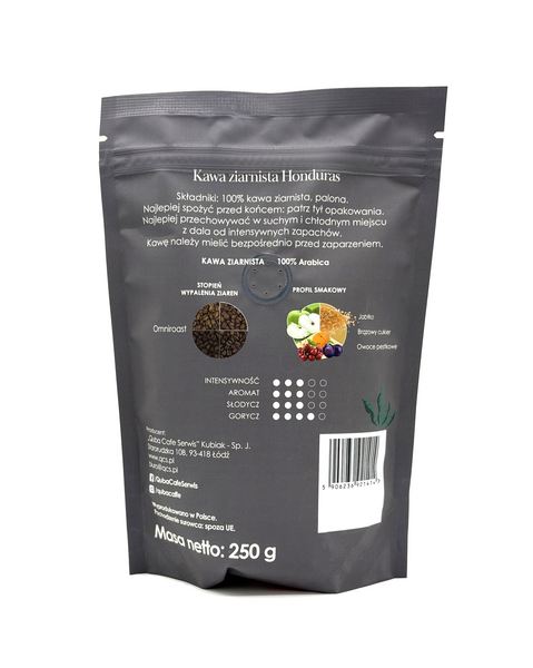 Kawa ziarnista Honduras SHG 250 g – 100% Arabica – Quba Caffe