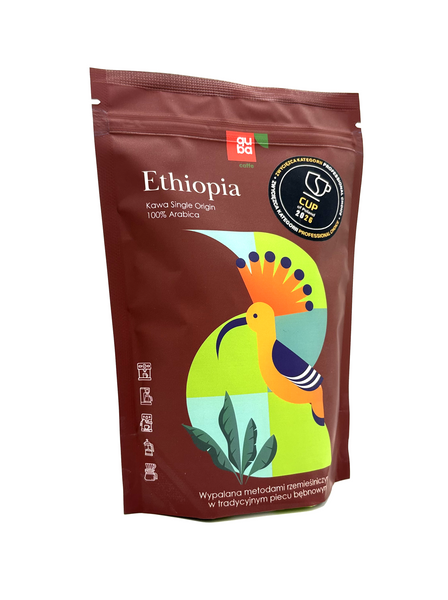 Kawa ziarnista Etiopia 250 g – 100% Arabica – Quba Caffe