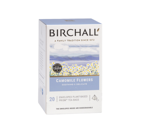 BIRCHALL Herbatka ziołowa Camomile Rumianek 20 piramidek