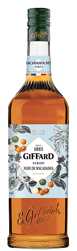 GIFFARD Syrop barmański Orzech Macadamia 1L