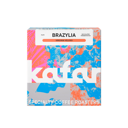Kafar - kawa ziarnista Brazylia VIirginia Veloso Natural Inoculated Fermentation Filter 250 g