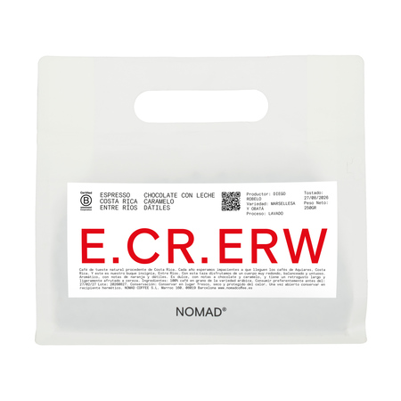 Nomad Coffee - kawa ziarnista Kostaryka Entre Ríos Washed Espresso 250 g