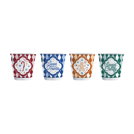 Bialetti - Zestaw 4 czarek Candyland 80 ml