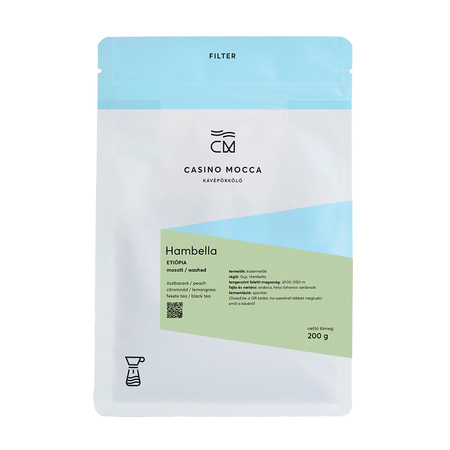 Casino Mocca - kawa ziarnista Etiopia Hambella Washed Filter 200 g