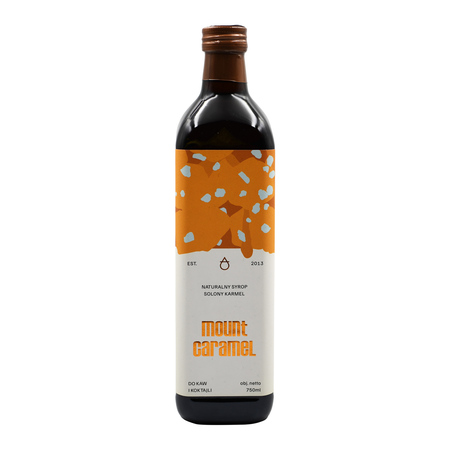 Mount Caramel - Syrop solony karmel 750 ml