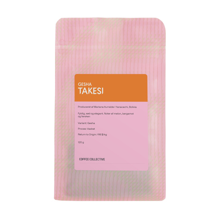 The Coffee Collective - kawa ziarnista Boliwia Takesi Gesha Washed Filter 120 g