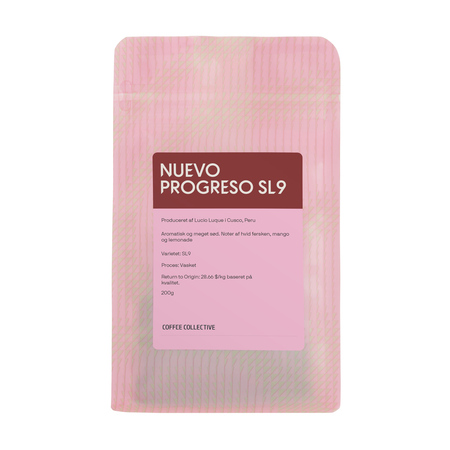 The Coffee Collective - kawa ziarnista Peru Nuevo Progreso SL9 Washed Filter 200 g