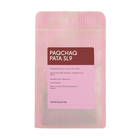The Coffee Collective - kawa ziarnista Peru Paqchaq Pata SL9 Washed Filter 200 g