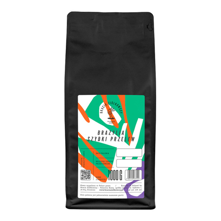 Bracia Ziółkowscy - kawa ziarnista Brazylia Szybki Przelew Filter 1 kg