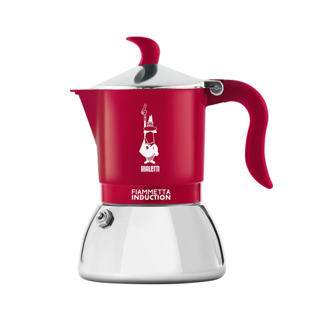 Bialetti - kawiarka Fiametta Induction Candyland 4tz czerwona