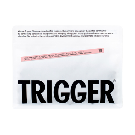 Trigger - kawa ziarnista Kenia Gathiru-ini Washed Filter 250 g