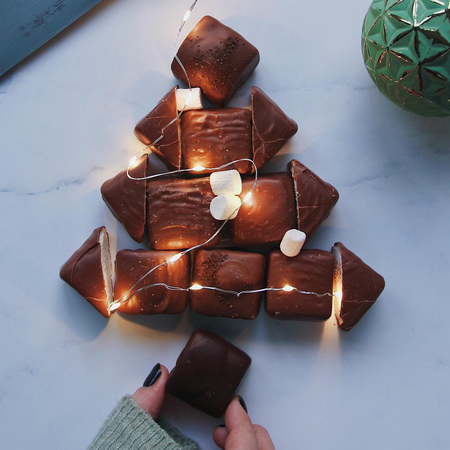 BARU - Pianki Dark Chocolate & Sea Salt Caramel Marshmallows 60 g (4 x 15 g)