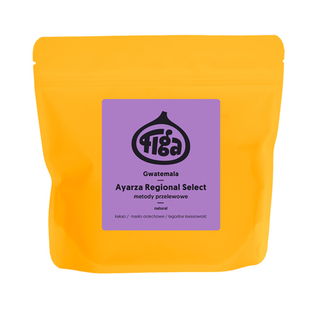Figa Coffee - kawa ziarnista Gwatemala Ayarza Regional Select Natural Filter 250 g