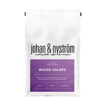 Johan & Nyström - kawa ziarnista Gwatemala Wicho Valdes Cattura Washed Filter 250 g