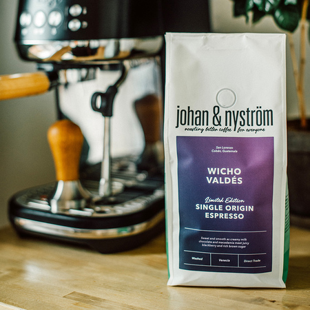 Johan & Nyström - kawa ziarnista Gwatemala Wicho Valdes Venecia Washed Espresso 500 g
